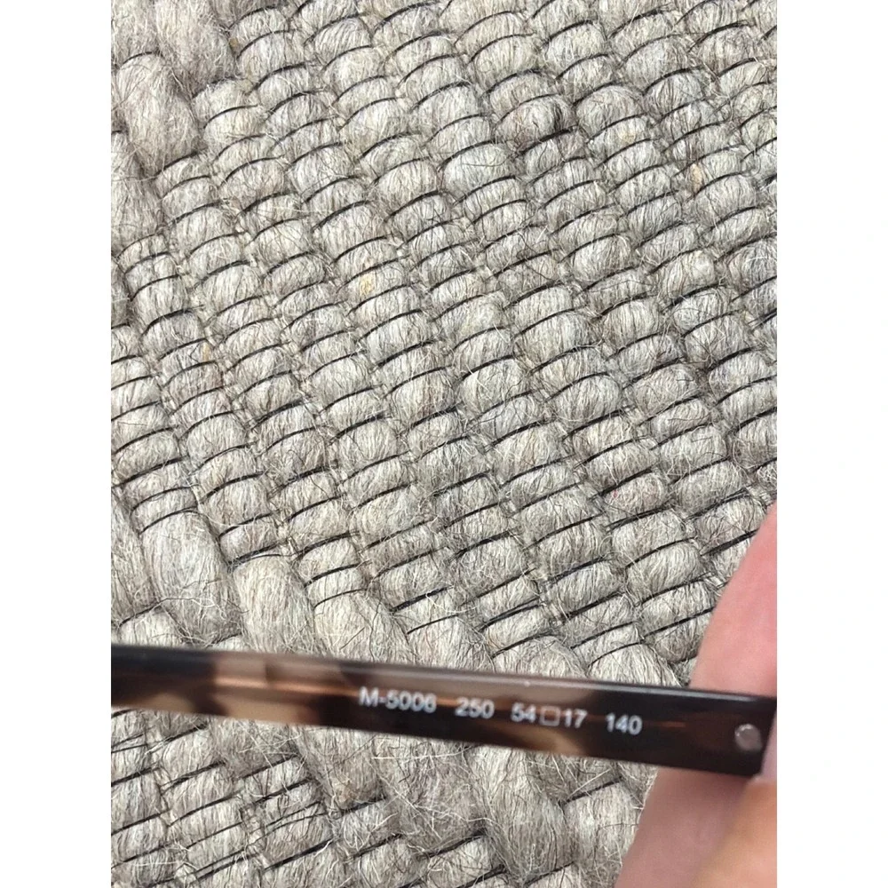 Marchon NYC Eyeglasses Women Peach Tortoise Rectangular Frames ONLY